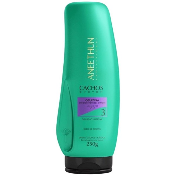 Encontraproduto.com.br - Kit Aneethun Cachos System Cabelos Cacheados (4 Itens)