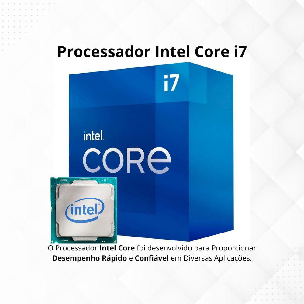 Kit Upgrade Intel Core i7 Placa Mãe H61 Memória RAM 16GB DDR3