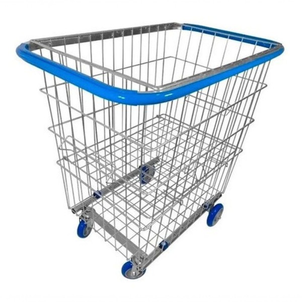 Encontraproduto.com.br - Carrinho Para Condomínio 215 Litros Com Repartição Lateral