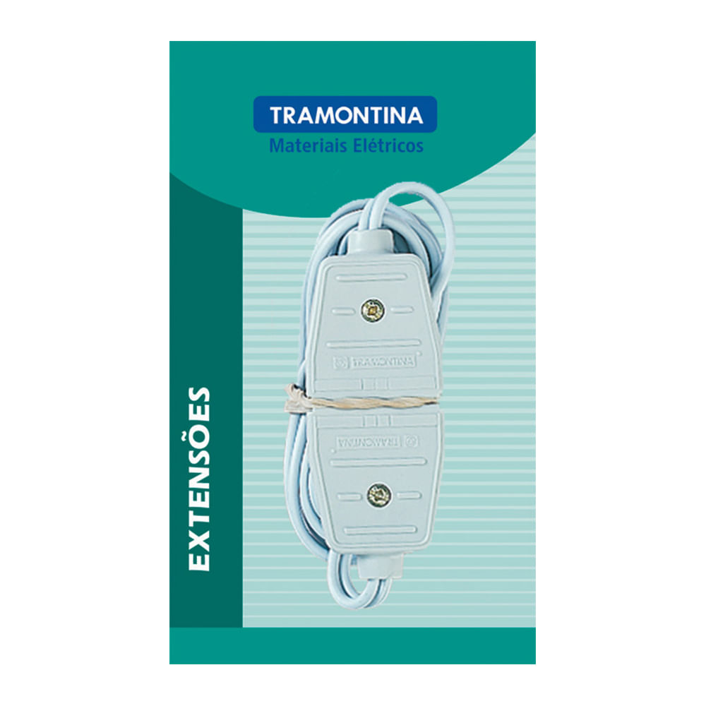 Extensão 2m Fio Paralelo 1mm 57410207 - Tramontina