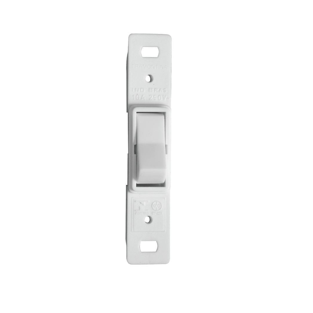 Monobloco Interruptor Simples Branco 10A 250V~ - 57114/001 - Tramontina