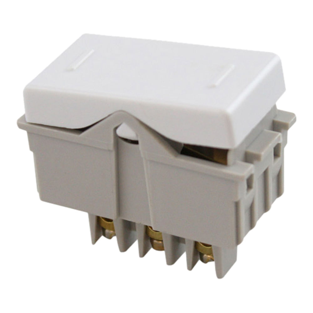 Encontraproduto.com.br - Módulo Interruptor Paralelo Branco 10A 250V~ - 57115/002 - Tramontina