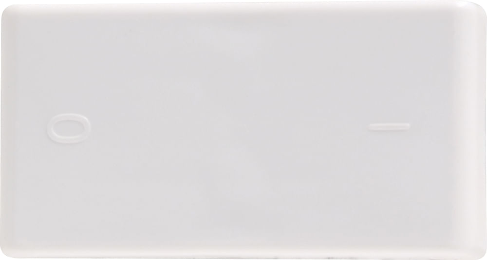 Encontraproduto.com.br - Módulo Interruptor Bipolar Simples 10A/250V Branco Liz
