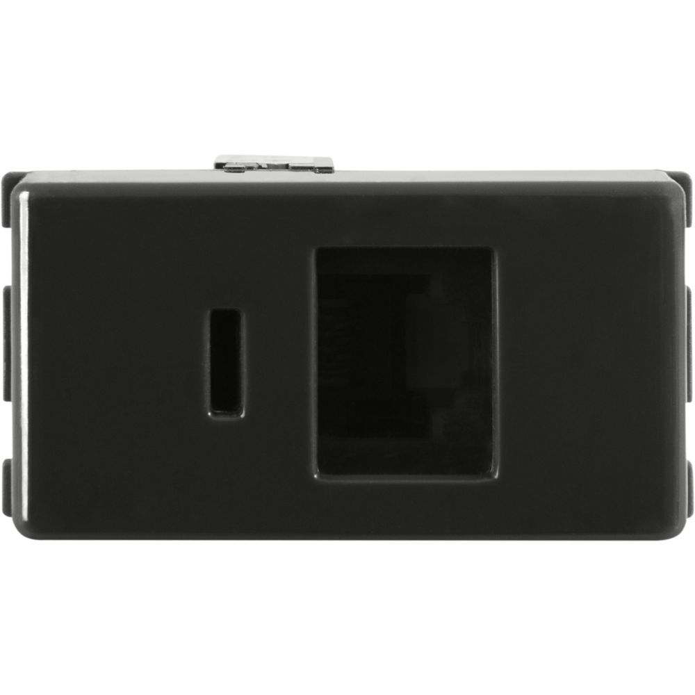 Encontraproduto.com.br - Módulo Tomada Telefone RJ11 Tramontina Grafite