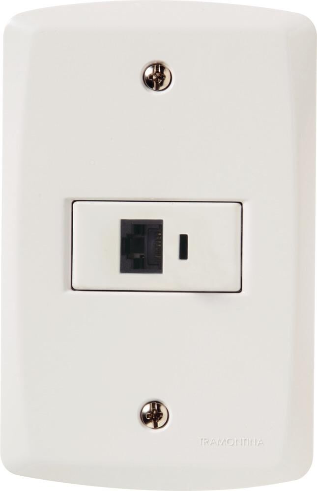 Encontraproduto.com.br - Tomada Tramontina RJ45 Lux2 57145/022