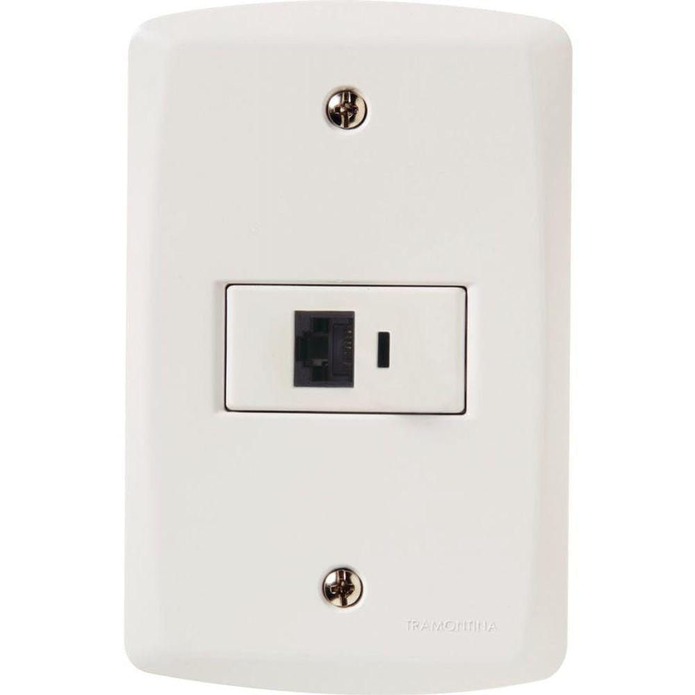 Encontraproduto.com.br - Tomada Tramontina RJ45 Lux2 57145/022