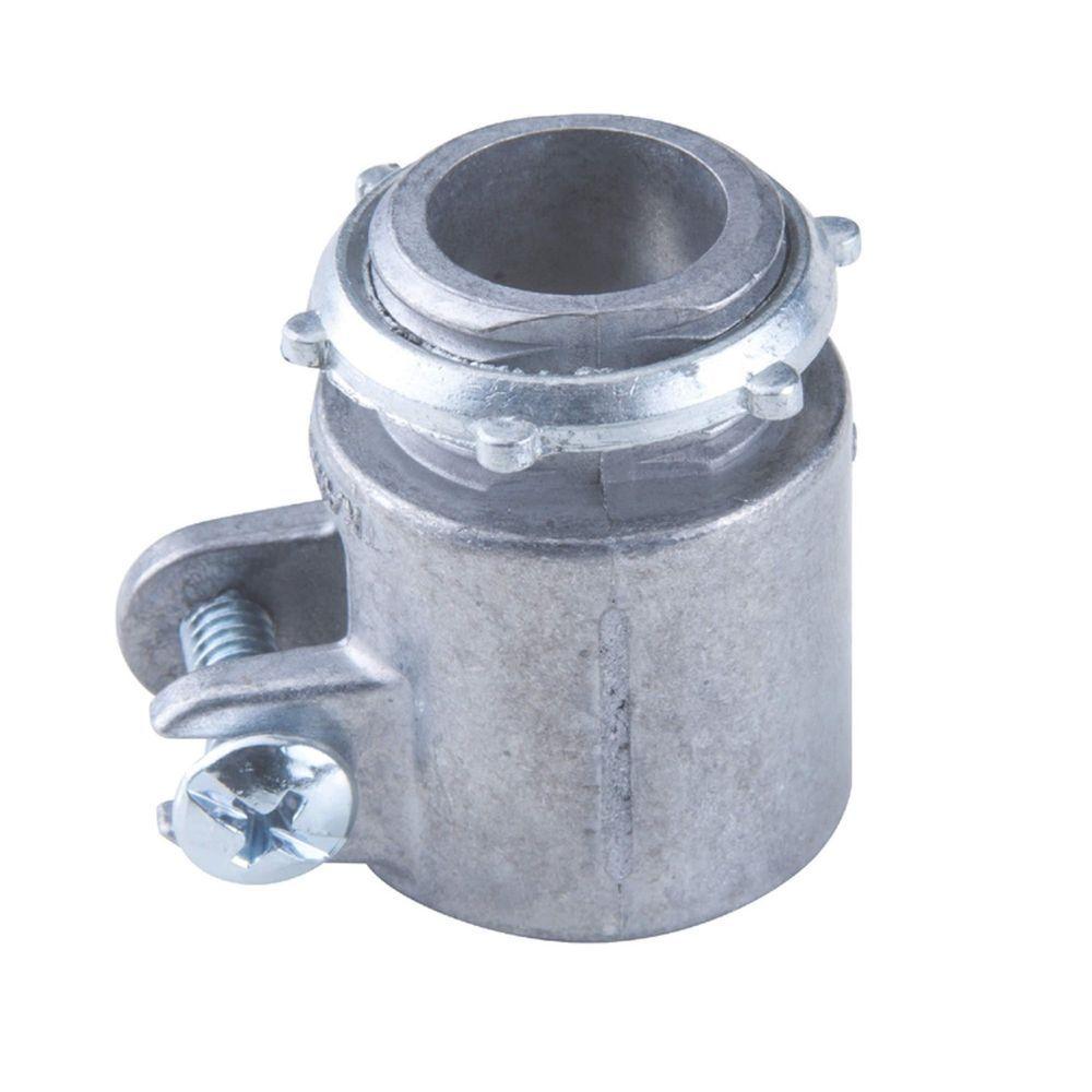 Encontraproduto.com.br - Conector Recto Flexor 1.1/4 Tramontina com Rosca