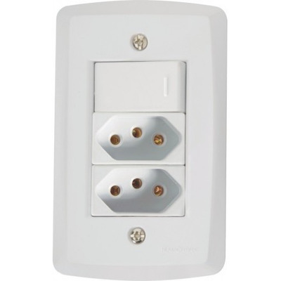 Interruptor 4X2 1Tec+2Tom 20A 57145/086