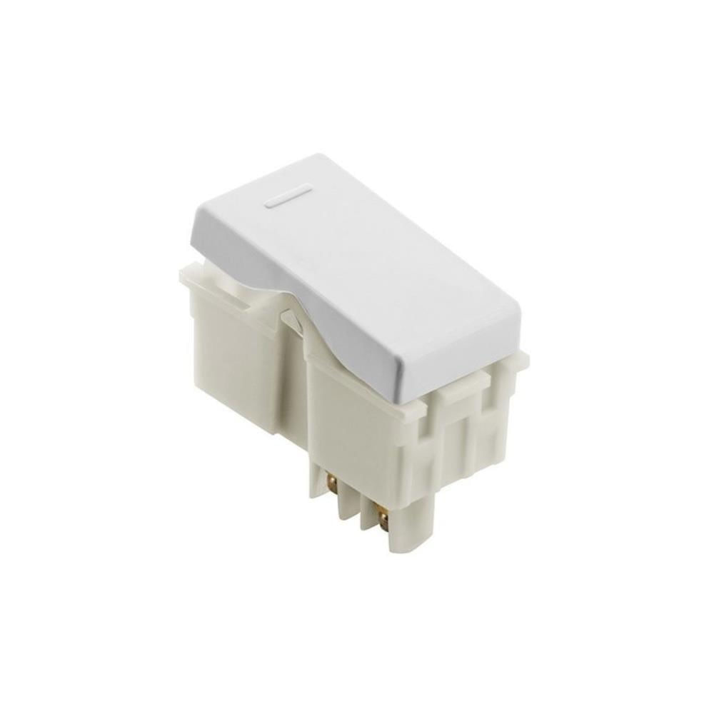 Encontraproduto.com.br - Modulo Interruptor Simples 10A Liz/Tablet Branco Tramontina