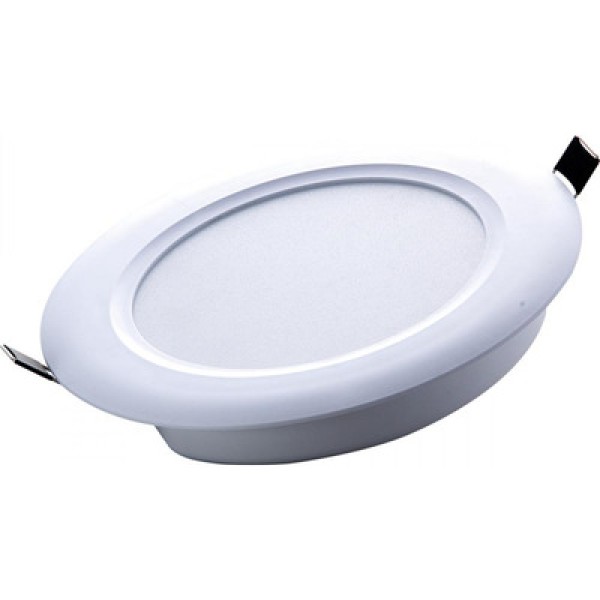 Encontraproduto.com.br - Plafon Led Tramontina Redondo De Embutir Slim 1500 Lm 18 W Bivolt 6500 K Luz Branca Tramontina