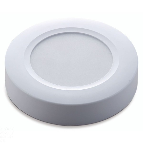 Encontraproduto.com.br - Plafon Led Tramontina Redondo De Sobrepor 1500 Lm 18 W Bivolt 3000 K Luz Amarela Tramontina