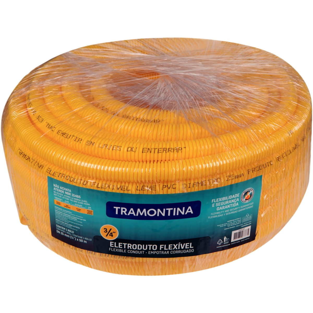 Encontraproduto.com.br - Conduite Corrugado Eletroduto DN25 3/4