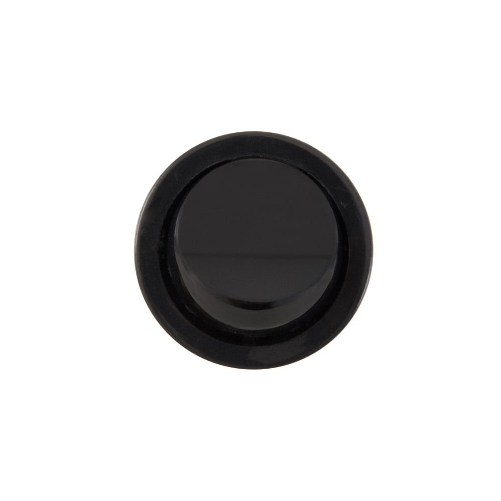 Encontraproduto.com.br - Interruptor Para Móveis 1 Botão 10A Preto Tramontina