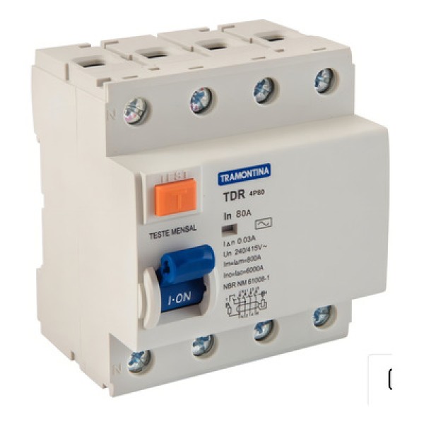 Encontraproduto.com.br - Interruptor TDR-80 80A 6KA Tramontina