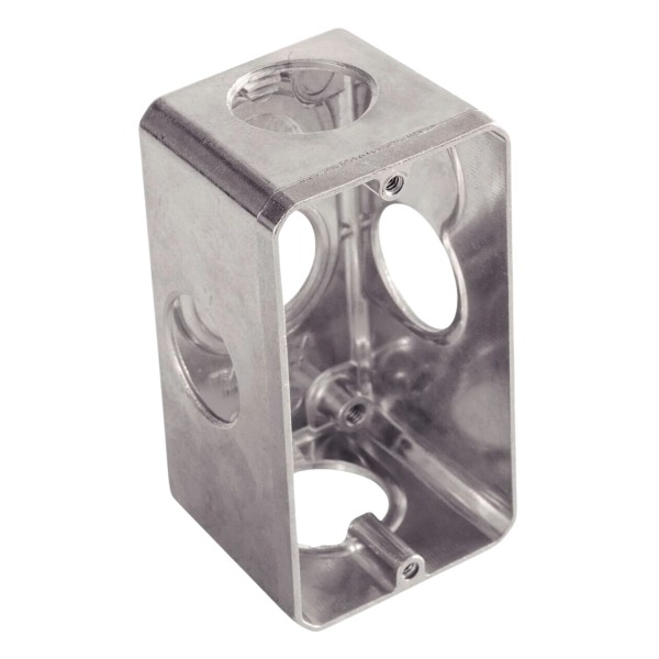 Encontraproduto.com.br - Condulete Multiplo X 3/4 Sem Pintura Sem Tampa Sem Tampão Flexor 56200/122 Tramontina