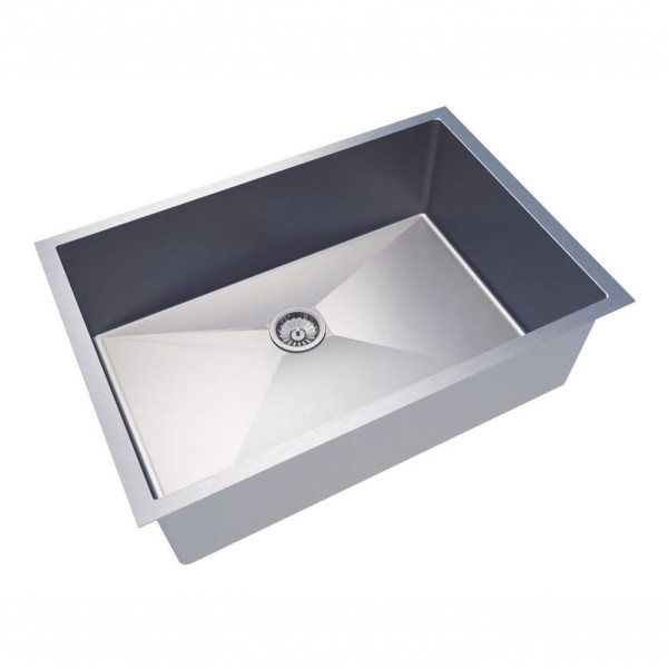 Encontraproduto.com.br - Conjunto Cuba + Ralo Aço Inox 70x40 Cm P/ Cozinha P/ Panelas