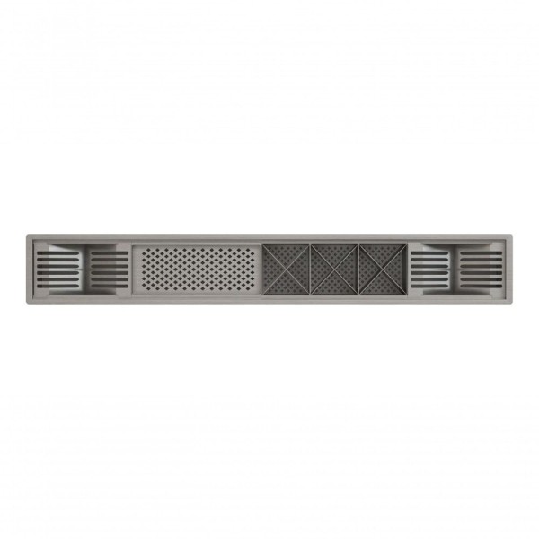 Encontraproduto.com.br - Calha De Embutir Inox Em Pia Umida De Cozinha Corte 150cm Cm