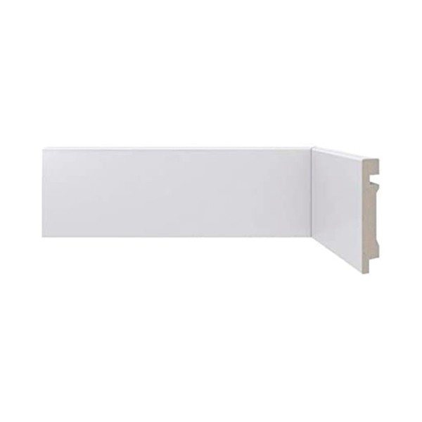 Encontraproduto.com.br - Rodapé Poliestireno Moderna 451 7cmx2,4m Branco Santa Luzia