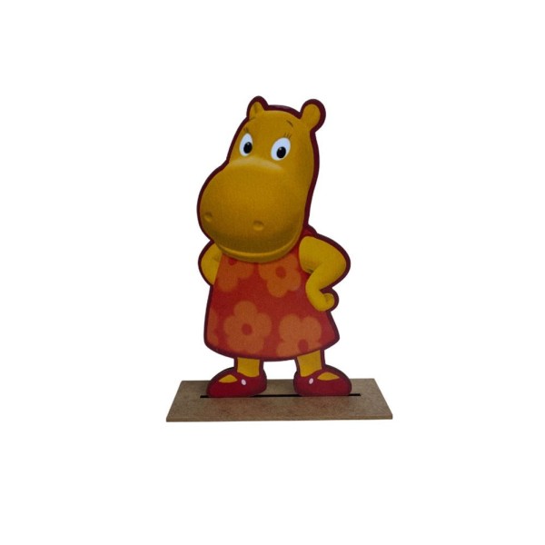 Encontraproduto.com.br - Kit Display De Mesa 6 Peças Para Festa Backyardigans Mdf
