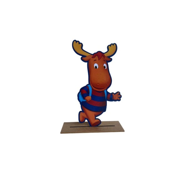 Encontraproduto.com.br - Kit Display De Mesa 6 Peças Para Festa Backyardigans Mdf