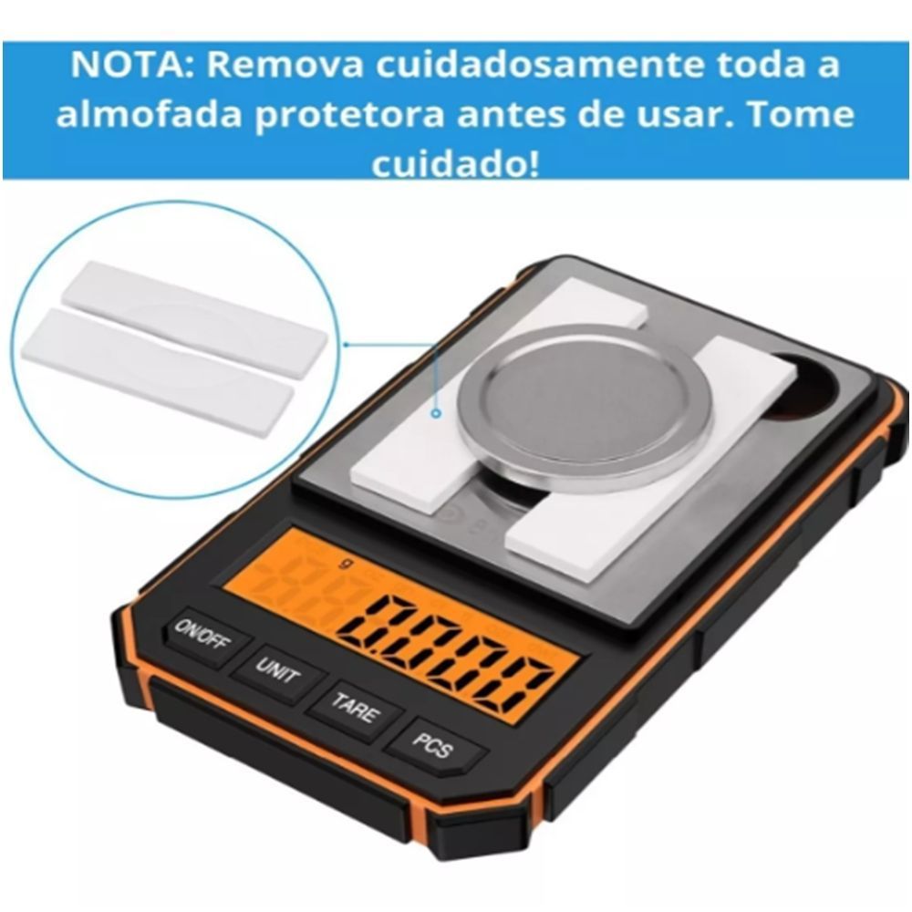 Encontraproduto.com.br - Balança Miligrama Display: Leituras Variadas