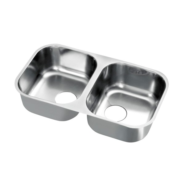 Encontraproduto.com.br - Cuba de Embutir Docol Spice 71,5x40 cm em Aço Inox Acetinado Sem Válvula