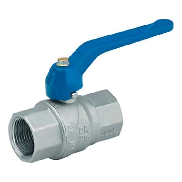 Válvula de Esfera com Alavanca Azul 3