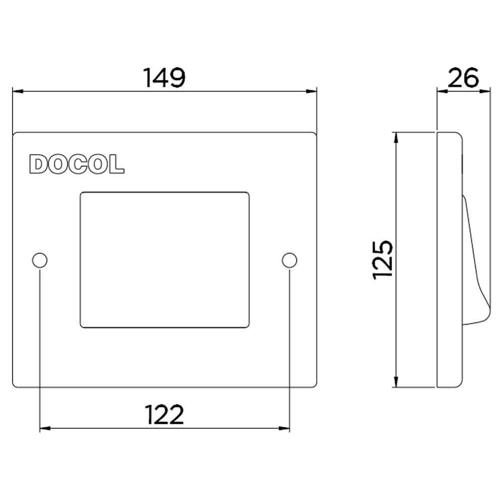 Encontraproduto.com.br - Válvula para Parede Pematic Inox 17012000 Docol