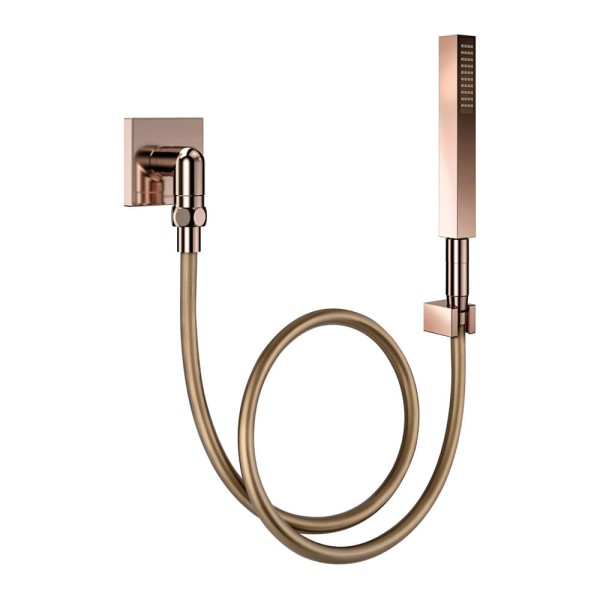 Encontraproduto.com.br - Ducha Manual com Joelho 90° Docol Square 1834730 Cobre Polido