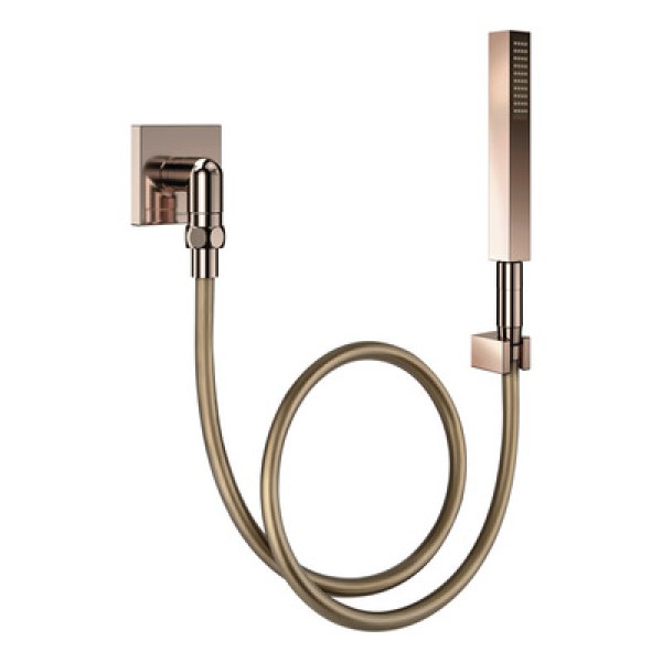 Encontraproduto.com.br - Ducha Manual com Joelho 90° Docol Square 1834730 Cobre Polido