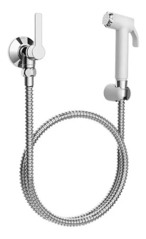 Ducha Higiênica Docol Bella 162360 com Registro Branca / Cromada