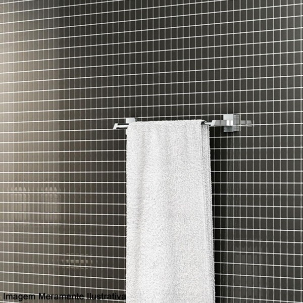 Encontraproduto.com.br - Porta Toalha Barra Docol Square 57cm Cromado