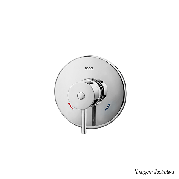 Encontraproduto.com.br - Acabamento monocomando para chuveiro baixa pressão 3/4
