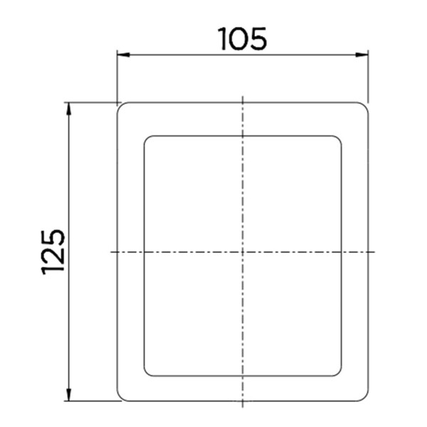Encontraproduto.com.br - Acabamento Docol Para Válvula Descarga Salvágua Square Cromado