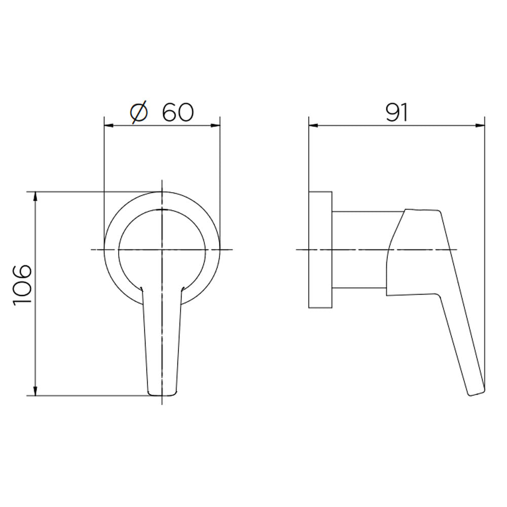 Encontraproduto.com.br - Acabamento para Registro Base Docol Nexus 3/4