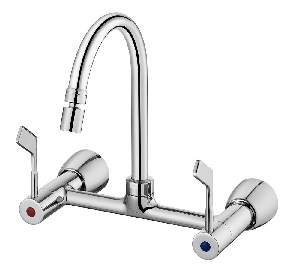 Misturador para Cozinha Parede Docol Vitta Cromado - Docol