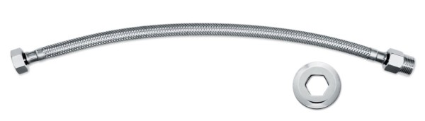 Encontraproduto.com.br - Ligação Flexível 60cm Malha Aço Inox Docol