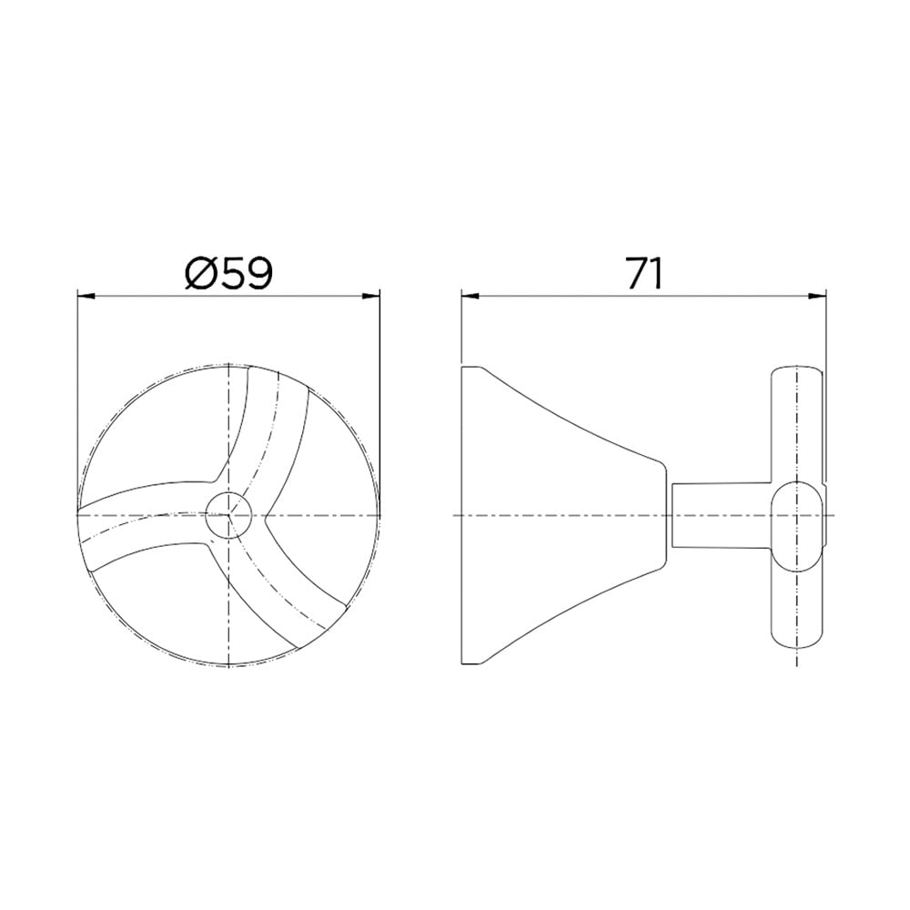 Encontraproduto.com.br - Acabamento para Registro Docol Primor 675606 para Base Deca 1/2