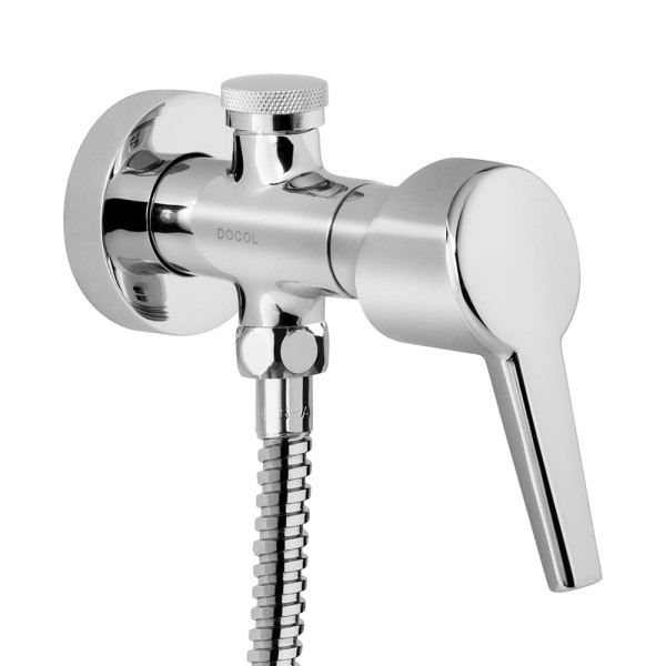 Encontraproduto.com.br - Ducha Higiênica Docol Nexus 718906 com Registro e Derivação Cromada