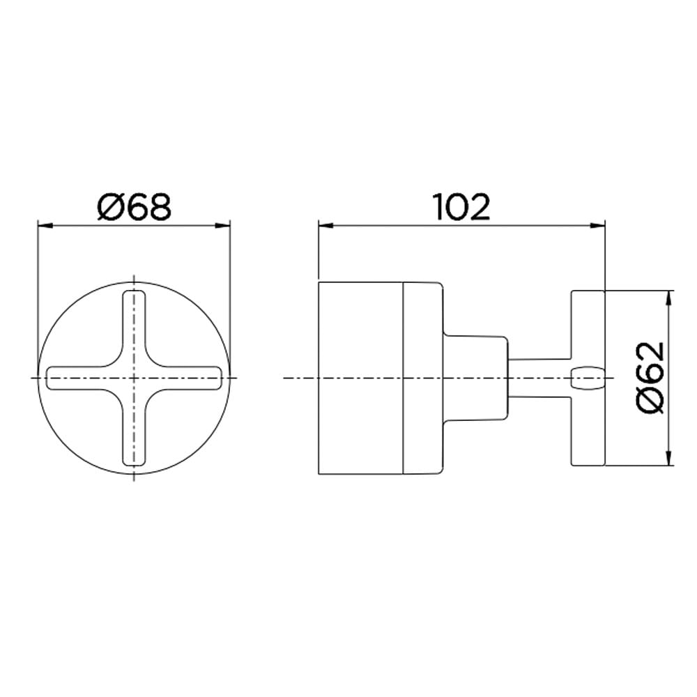 Encontraproduto.com.br - Acabamento para Registro Base Deca Invicta 1 e 1/2