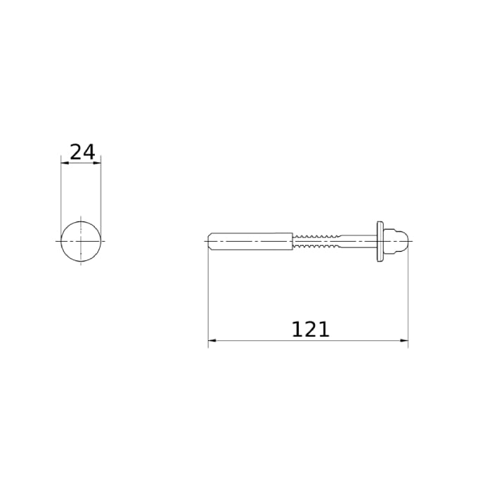 Encontraproduto.com.br - Parafuso para Fixação Bacia e Mictório Inox Docol