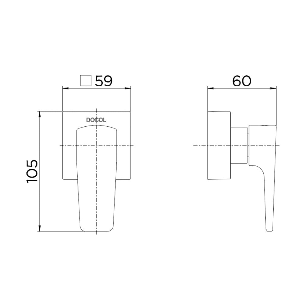 Encontraproduto.com.br - Acabamento Docol Para Registro Lift Base 1/2