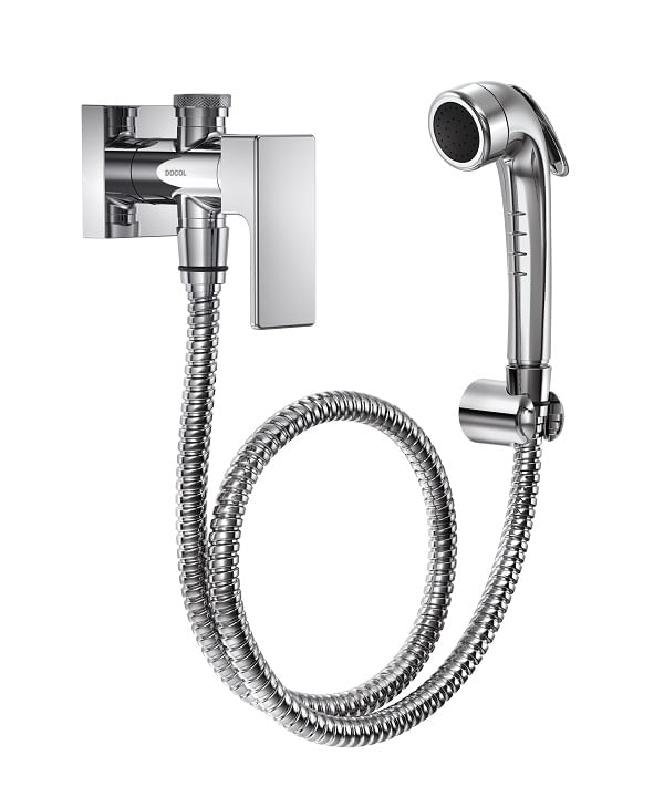 Ducha Higiênica Com Registro E Derivação 1/2” Edge - Chrome - Docol