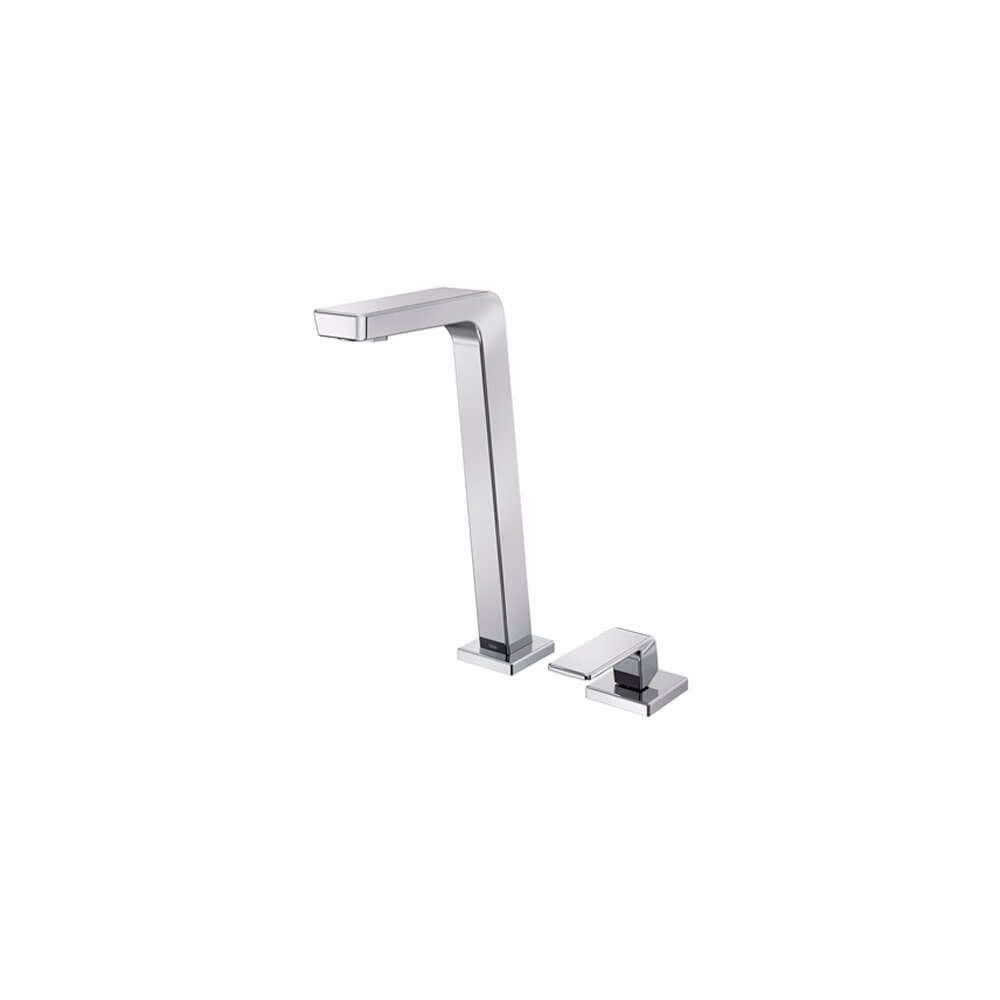 Torneira Para Lavatório De Mesa Vougan Bica Alta Cromado - Docol