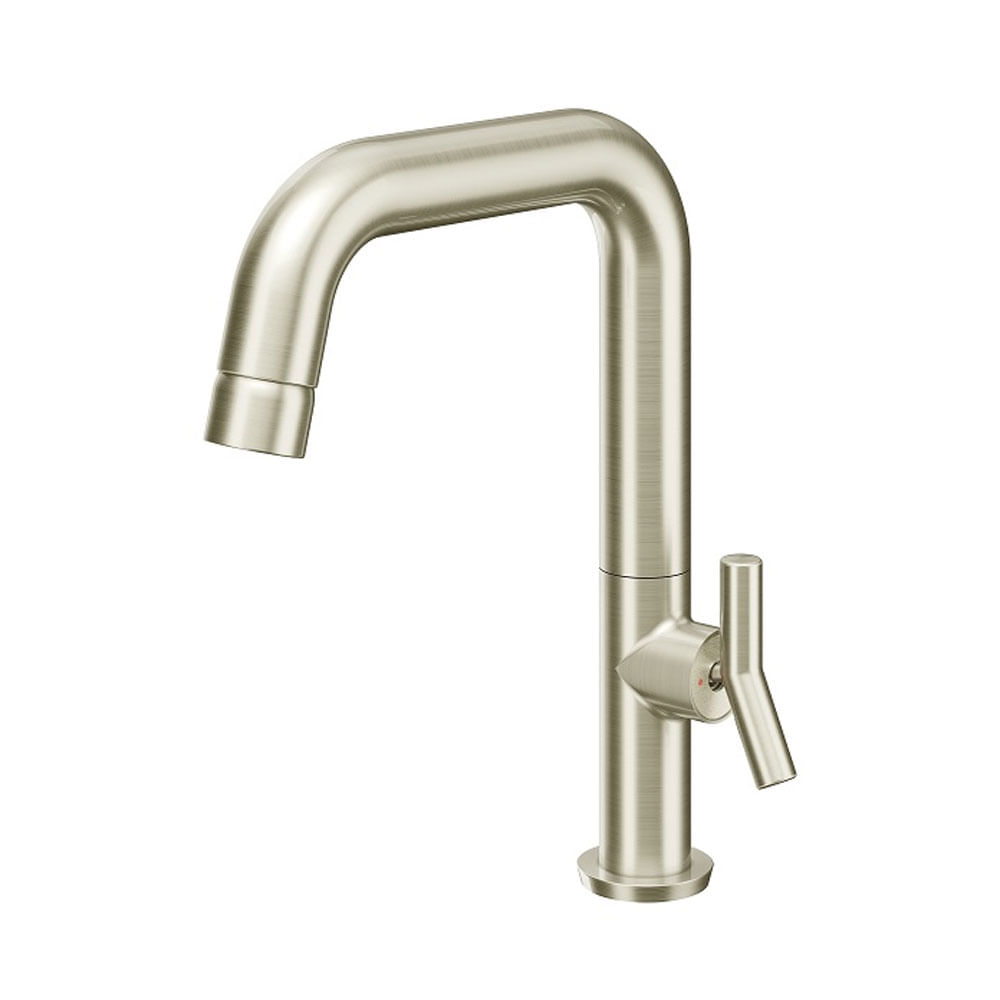 Misturador Monocomando para Cozinha Mesa Docol Bold Níquel Escovado - 00896744 - Docol