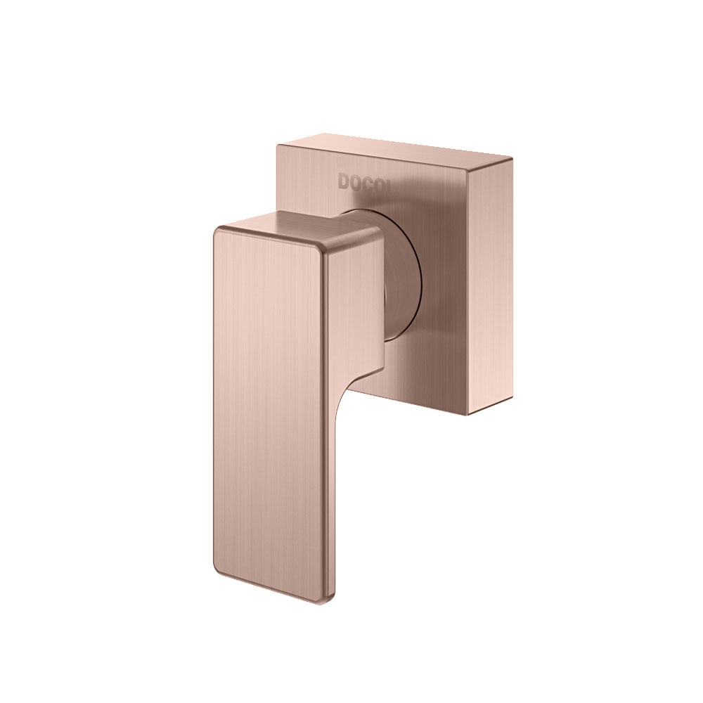 Encontraproduto.com.br - Acabamento Para Registro Deca 1/2 - 3/4 E 1 Edge Cobre Escovado - Docol