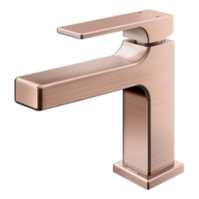 Misturador Monocomando para Banheiro Mesa Bica Baixa Edge Cobre Escovado - 00849669 - Docol