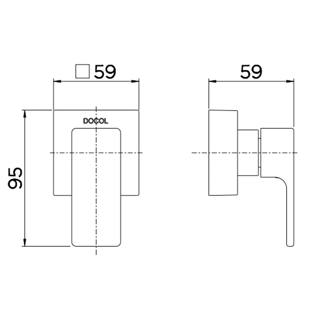 Encontraproduto.com.br - Acabamento para Registro Base Docol 3/4