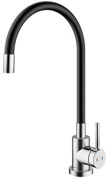 Encontraproduto.com.br - Monocomando Para Cozinha Docol Spice Preto - Docol