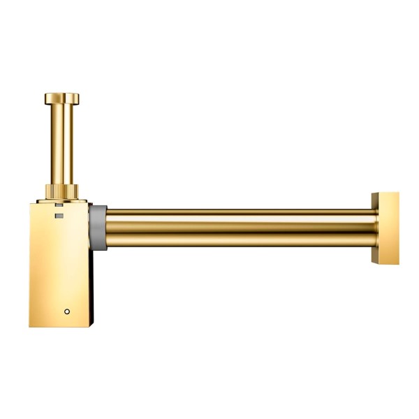 Encontraproduto.com.br - Sifão Lavatorio 7/8, 1.1/2 Docol Square Ouro Polido 00636043